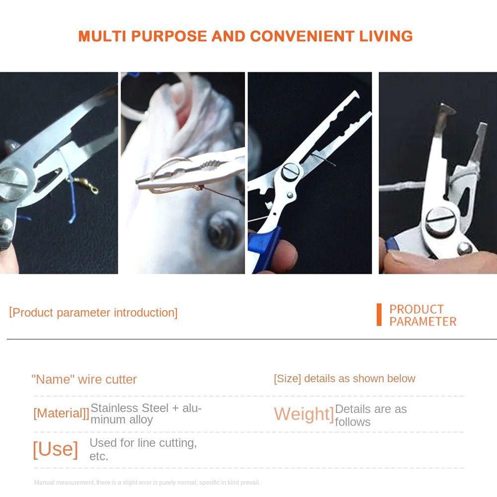 Aluminum Alloy Fishing Pliers  - Fishing Line Cutter review and price