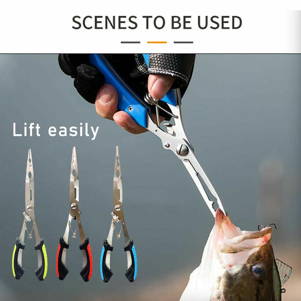 Stainless Steel Fishing Pliers - Fishing Line Cutter review and price