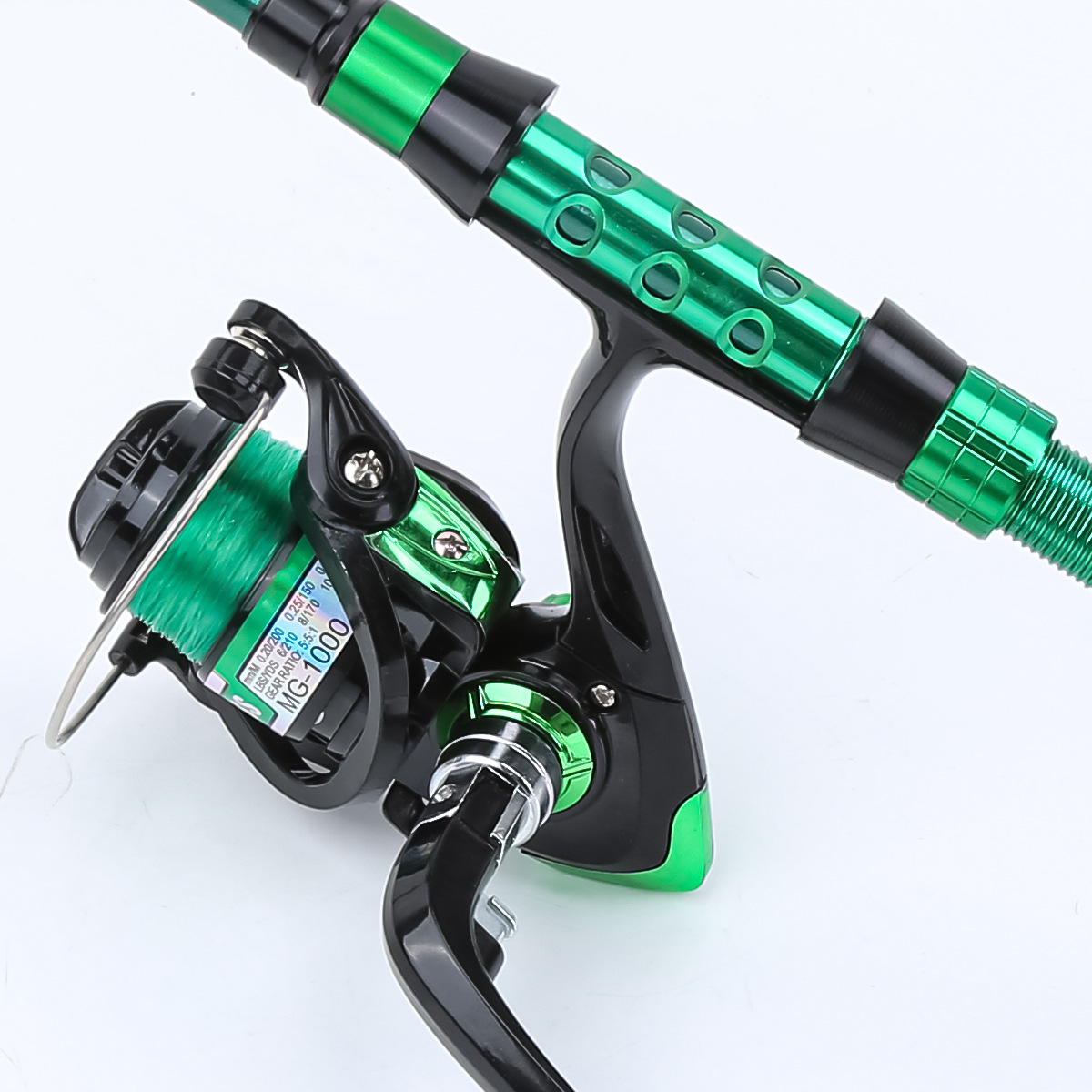 1.8 Meters Green Carbon Fiber  - Fishing Line Spooler review and price