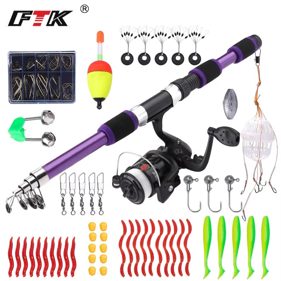 FTK 1.8M Portable Spinning Fis - Fishing Line Spooler review and price